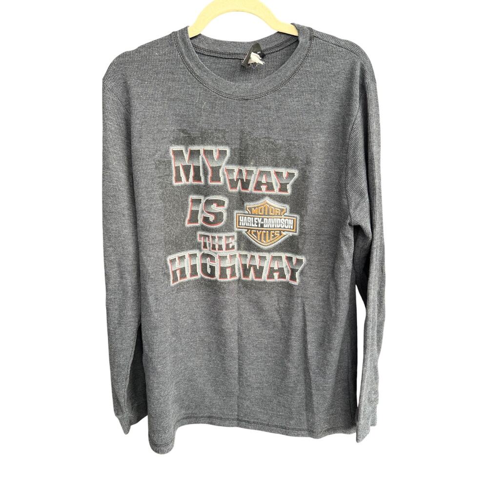 VINTAGE Y2K HARLEY-DAVIDSON THERMAL LONG SLEEVE